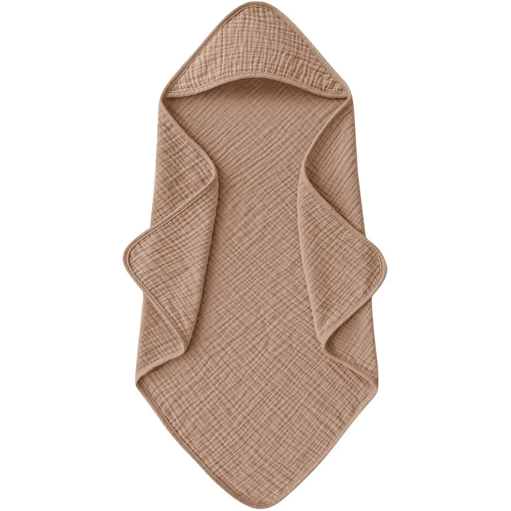 Toalla de Muselina con Capucha para Bebé