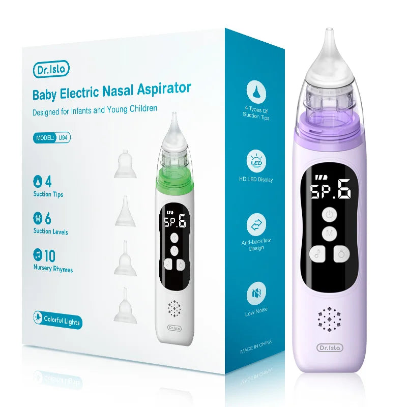 Aspirador Nasal Eléctrico para Bebé
