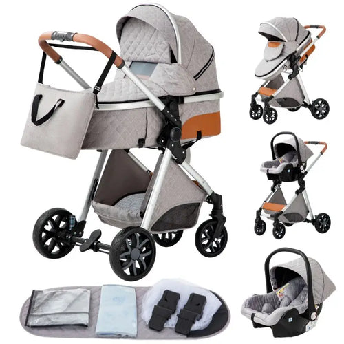 Carrito bebé 3 en 1 - MERCURIO