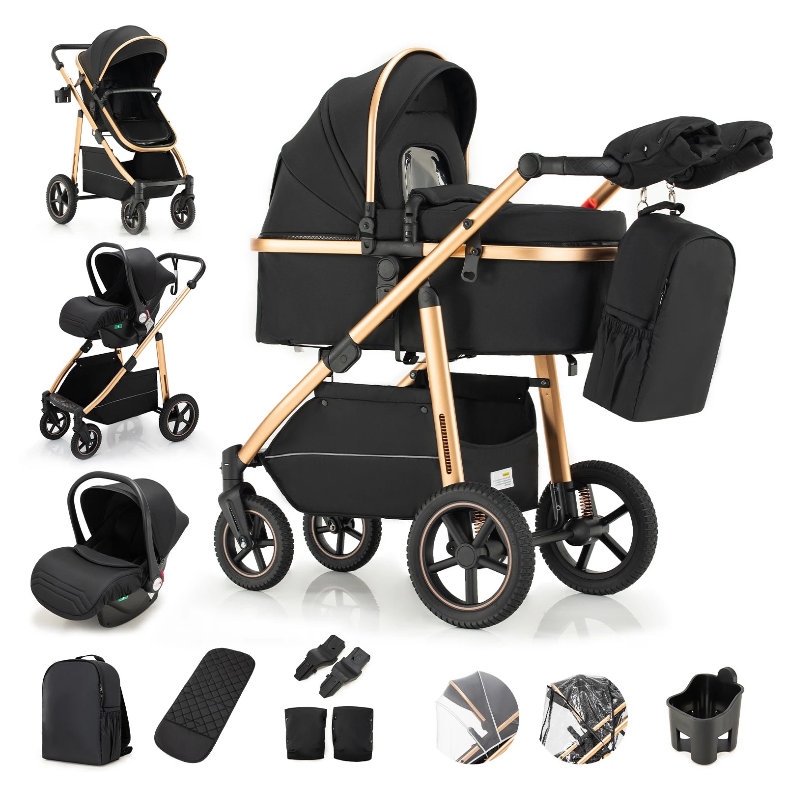 Baby Stroller 3 in 1 - SATURN