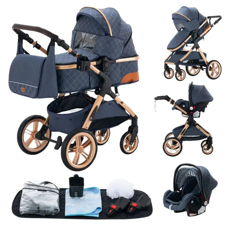 Baby Stroller 3 in 1 - EARTH