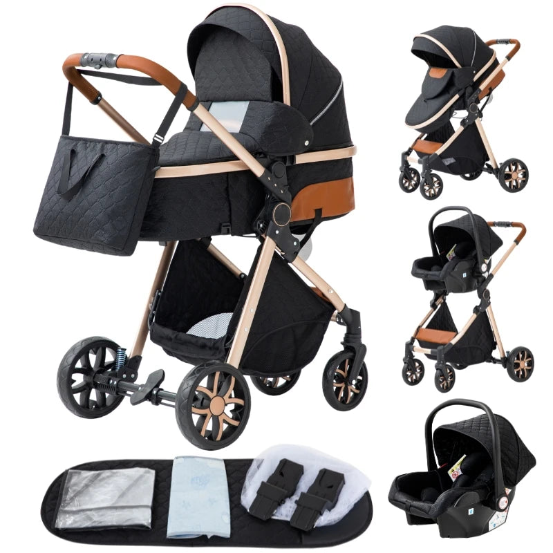 Carrito bebé 3 en 1 - MERCURIO