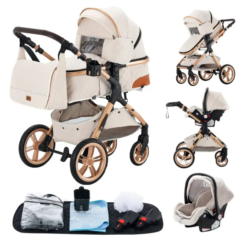Baby Stroller 3 in 1 - EARTH