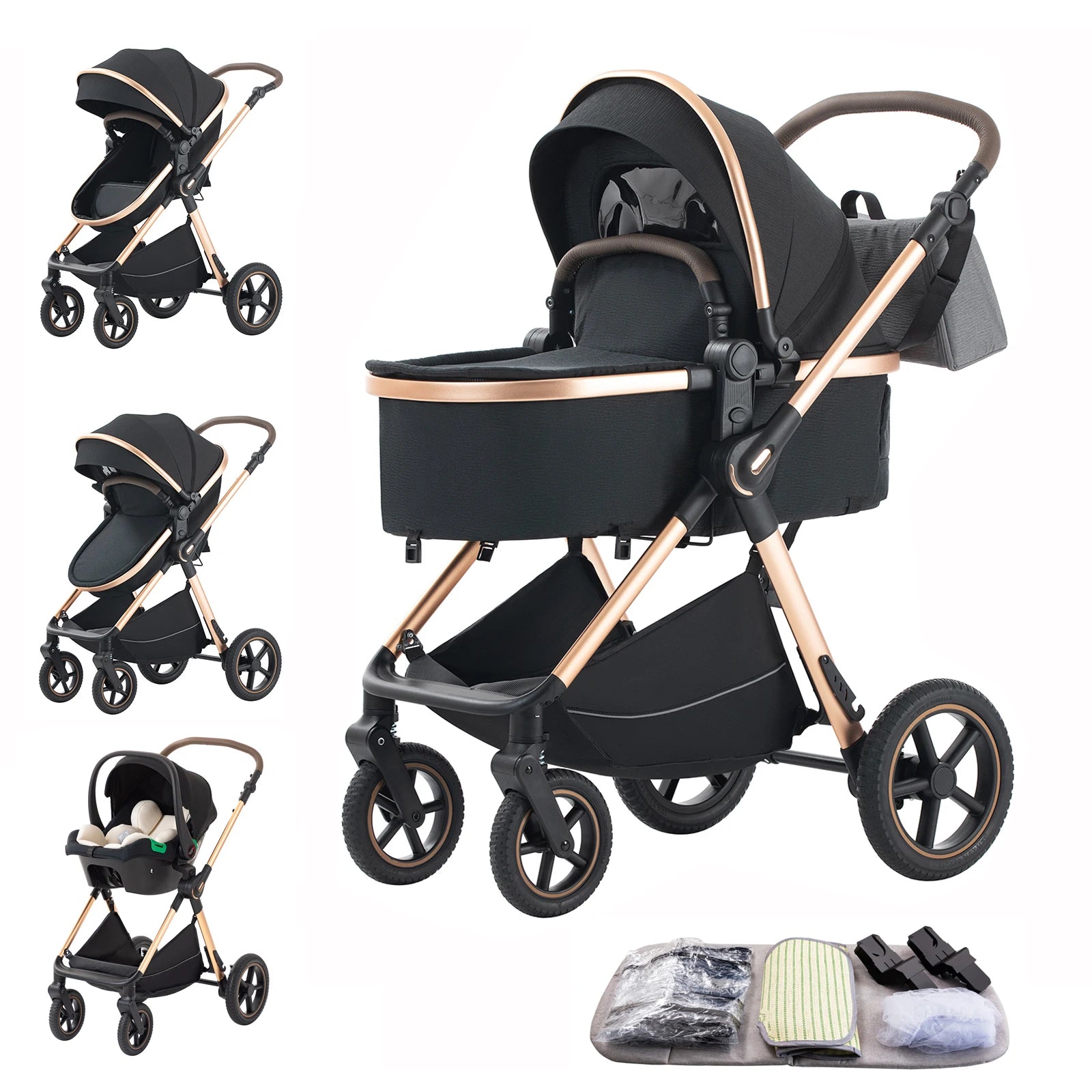 Carrito bebé 3 en 1 - ASTRO