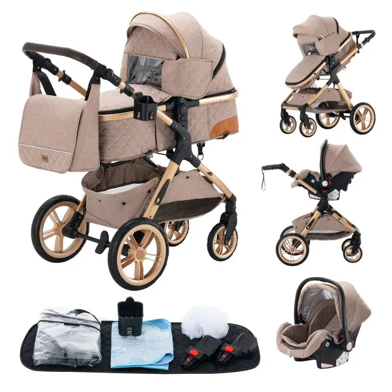 Baby Stroller 3 in 1 - EARTH