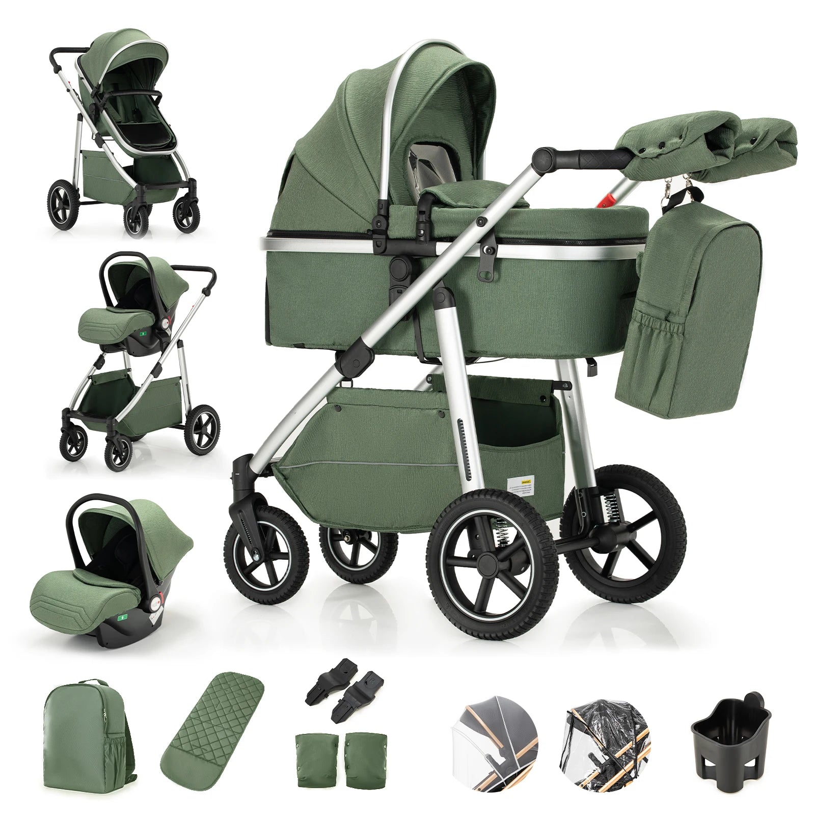 Baby Stroller 3 in 1 - SATURN