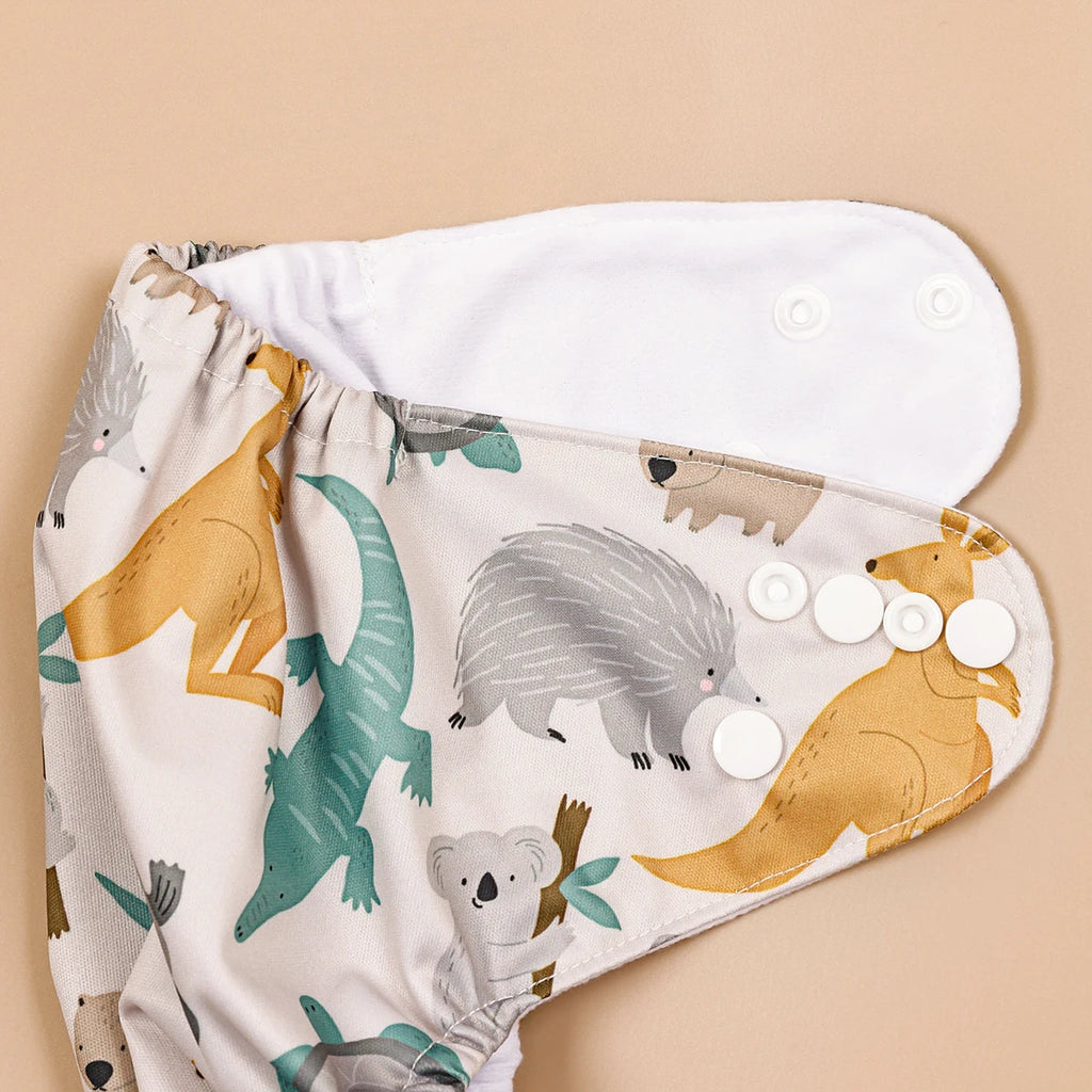 Pañales de Tela Reutilizables Lavables para Bebé - Pack 3 Unidades