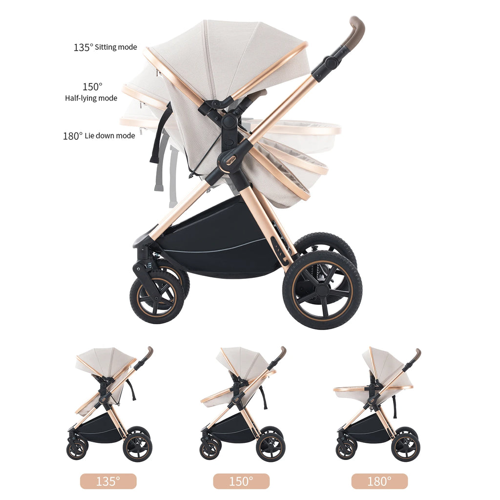 Carrito bebé 3 en 1 - ASTRO