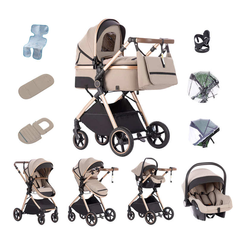 Carrito de Bebé 3 en 1 - ESTRELLA