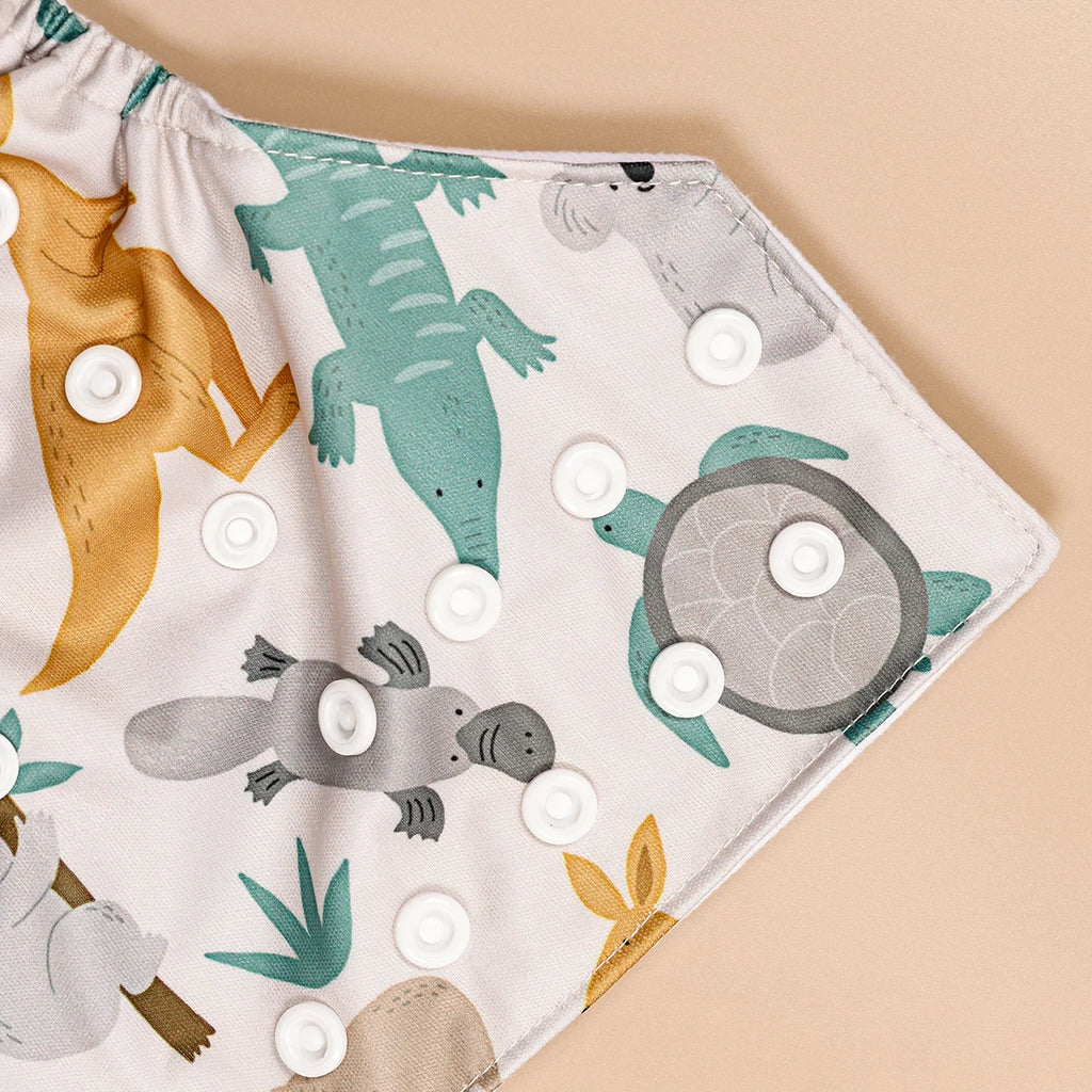 Pañales de Tela Reutilizables Lavables para Bebé - Pack 3 Unidades