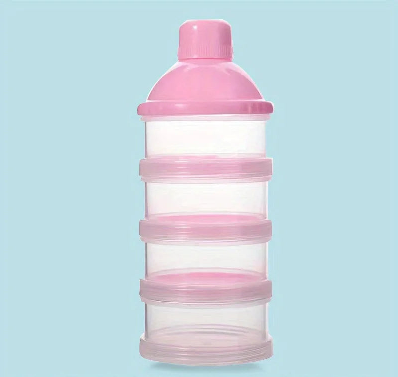 Caja para Leche en Polvo para Bebé con Compartimentos Independientes