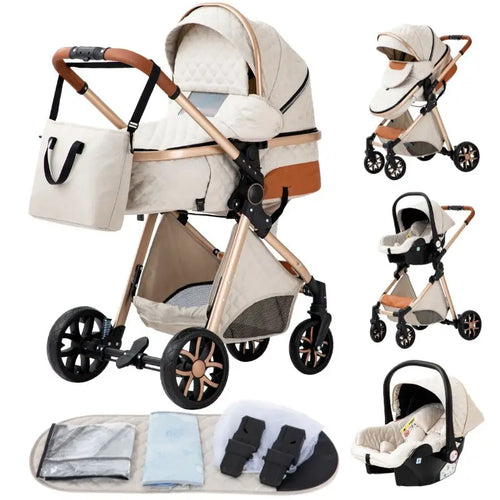 Carrito bebé 3 en 1 - MERCURIO